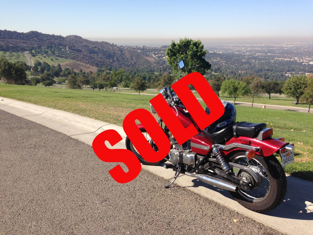 Motorcycle Sold