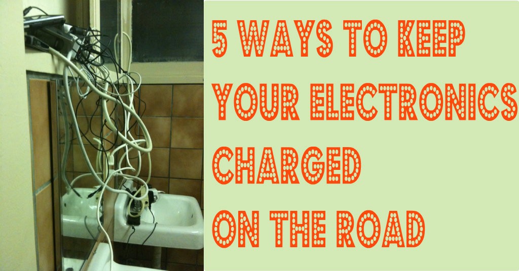 5 Ways to Keep Your Electronics Charged on the Road