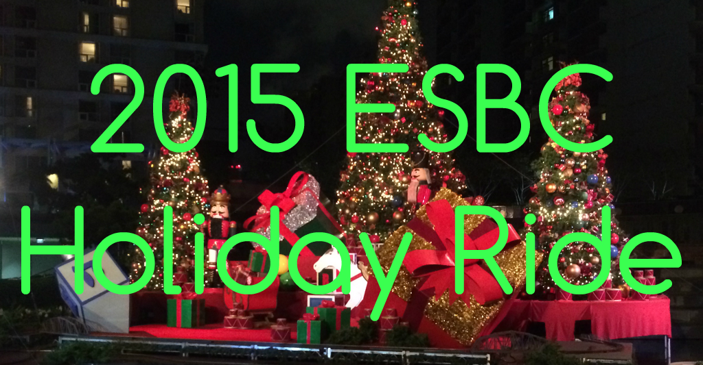 2015 ESBC Holiday Ride