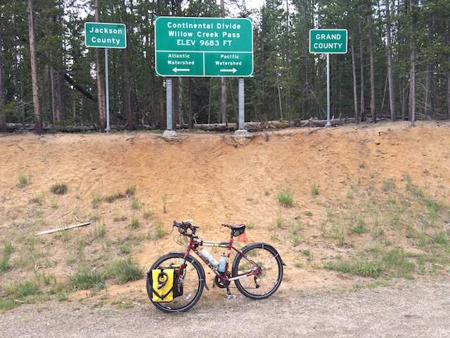 Continental Divide at Willow Creek