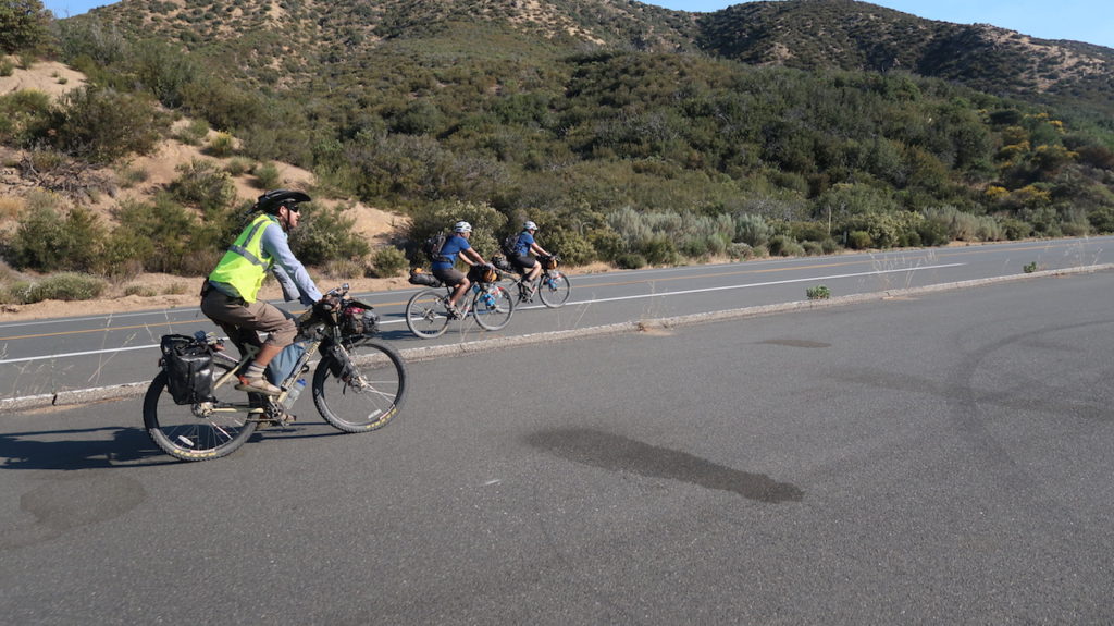 Group ride out of Silverwood Lake