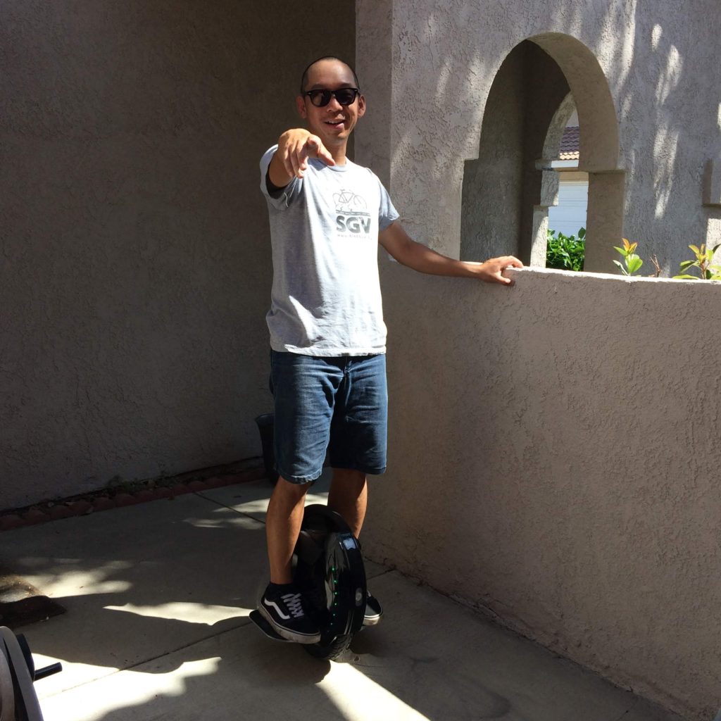 Learning Electric Unicycle