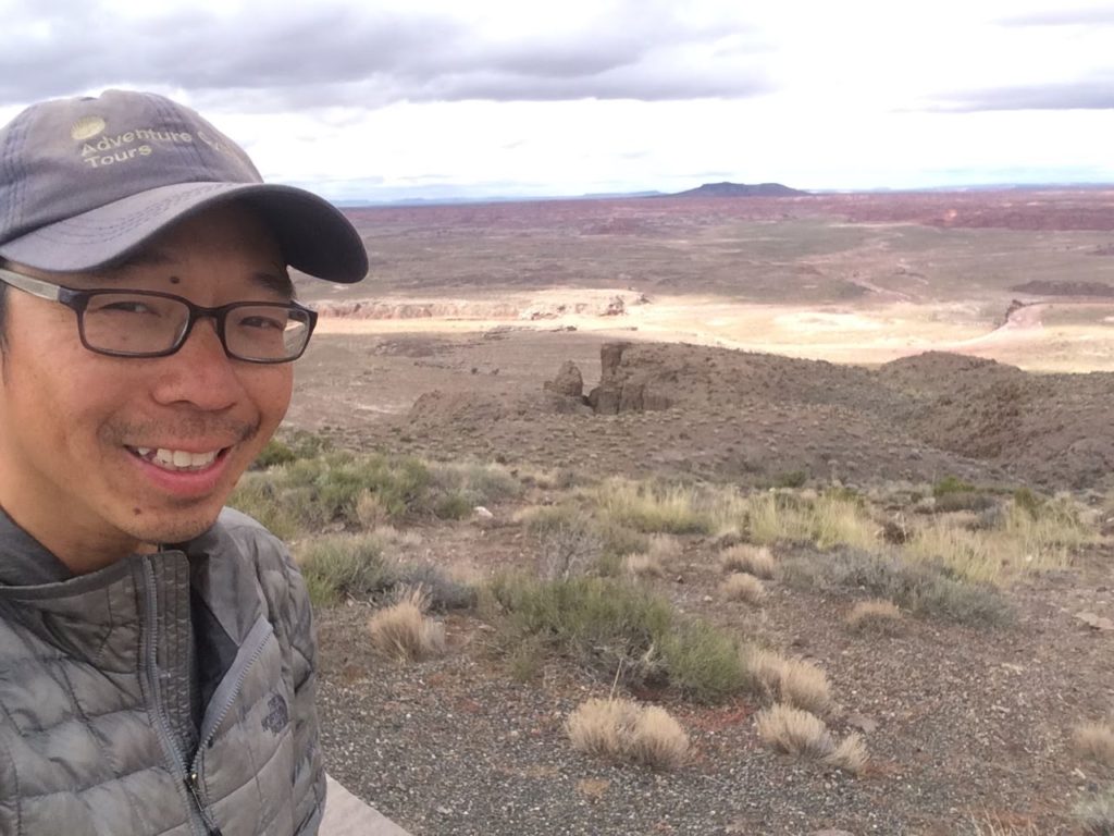 Selfie at Painted Desert
